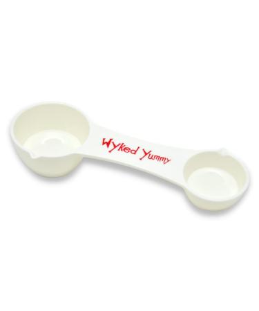 Maple Grove Farms Asiago & Garlic Dressing 8 oz (Pack of 2) with WYKED YUMMY 4-in-1 Measuring Spoon Bundle - Buy Online on SooperMarket.com
