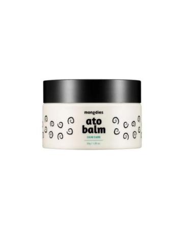 Mongdies Baby Ato Balm-Nutrient coating recipe for rough and dry skin Excellent grade in German Derma Test All ingredients of EWG Green Level Natural fragrance -30g