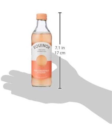 Equinox Kombucha Pink Grapefruit & Guava 275ml Glass Bottle - Banana Flavor - Buy Online on SooperMarket.com