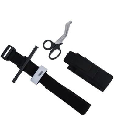 Feloyal Tourniquet Set | Tactical Medical Beutel & EMT Scissors for Outdoor Emergencies | Essential Hunting & Hiking Accessories for Blood Loss Control - Buy Online on SooperMarket.com