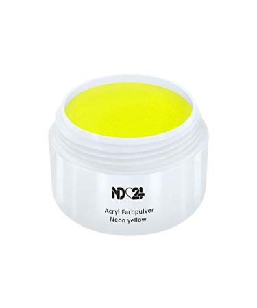 Acrylic Color Powder Neon Yellow - Finest Color Powder Powder - Studio Quality 5 g (1 pack) yellow