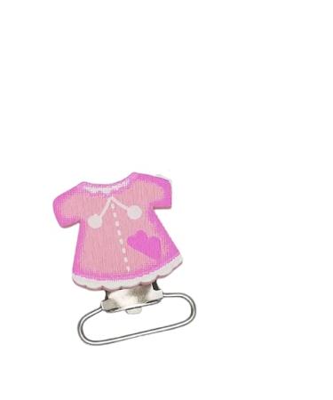 knbo 1 x Clip Baby Dress 2.5 cm for pacifier chains suspenders pendants and much more NEW & OVP