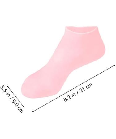 minkissy 2 Pairs Exfoliating Moisturizing Socks Moisturizing Foot Masks Cuticles Socks Features Socks for Women Lotion Socks Moisturizing Socks for Foot Care Spa Sebs Girl Foot Socks - Buy Online on SooperMarket.com