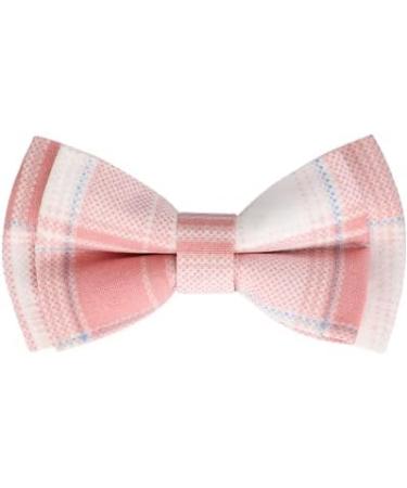 Tagme Personalized Cat Collar with Name & Phone Number - Safe Closure & Bell - Baby Pink Plaid - Perfect for Kittens - Buy Online on SooperMarket.com