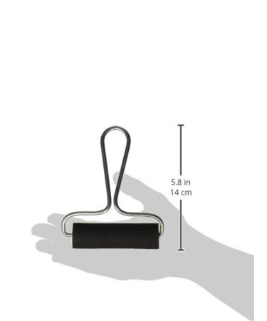 Semi-Soft Extra-Fine Foam Brayer - 4 x 1-1/4 Inches | High Quality Roller for Crafting - Buy Online on SooperMarket.com