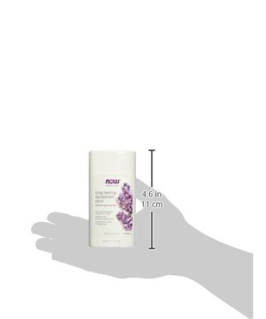 Now Foods Long-Lasting Lavender Deodorant Stick - 2.2 oz (62 g) | Refreshing & Natural - Buy Online on SooperMarket.com