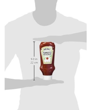 Heinz Tomato Ketchup Upside Down Dosing Bottle - Pack of 5 (605 ml Each) | International Shipping Available - Buy Online on SooperMarket.com