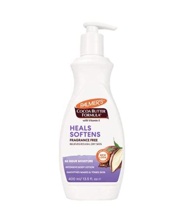 Palmers Cocoa Butter 13.5oz With Vitamin E & Fragrance-Free Pump (3 Pack) by Palmers