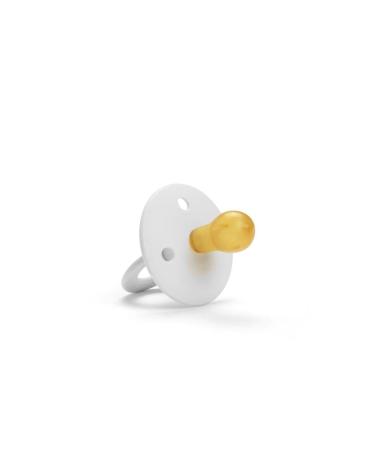Elodie Details 2 Pack Natural Rubber Pacifiers for Babies 0-6 Months | BPA-Free Powder Pink - Buy Online on SooperMarket.com