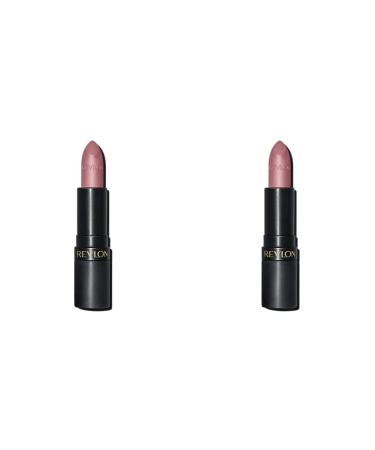 REVLON Super Lustrous The Luscious Mattes Lipstick in Mauve 004 Wild Thoughts 0.15 oz (Pack of 2)