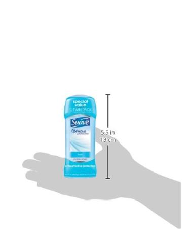 Suave Women's Fresh Deodorant Stick - 2.6 oz, 48-Hour Protection (2 Pack) - Buy Online on SooperMarket.com