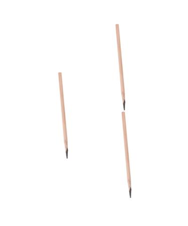 Healvian 3pcs Pencil Brow Pen Brow Pencil for Makeup Eye Brow Pencil Portable Brow Pencil Wooden 1 count (Pack of 1) Coffeex3pcs