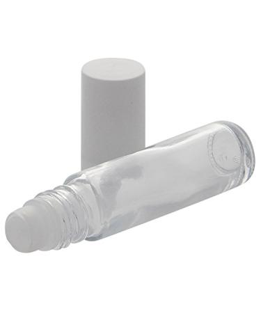 Buy Kosmetex 10ml Clear Glass Roll-On Deodorant Stick Bottles Self-Filling Deodorant Roller Pack of 6 for Travel & Home Use - Buy Online on SooperMarket.com