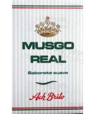 Buy 4x Ach. Brito Musgo Real Men's Vintage Toilet Soap 5.6 oz - Luxury Body Bath for Men - International Shipping - Buy Online on SooperMarket.com
