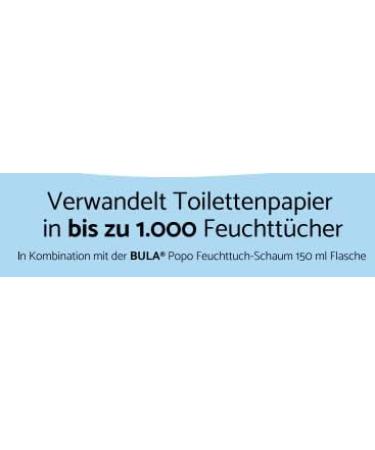 Bula Popo Refill Bottle 750 ml - Eco-Friendly Alternative to 1000 Wet Wipes | Natural Ingredients for Sustainable Care - Buy Online on SooperMarket.com