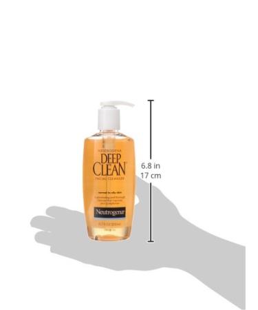 Neutrogena Deep Clean Daily Facial Cleanser 6.7 fl. oz - Beta Hydroxy Acid for Normal to Oily Skin - Buy Online on SooperMarket.com