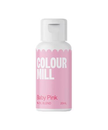 Colour Mill Edible Food Paint Colouring Liquid Cake Cookie Dye for Baking Icing Sugarpaste Fondant (20ml) Baby Pink
