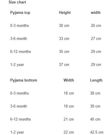Baby Pyjamas White Blank for Embroidery - Vinyl - HTV - DTG - Unisex (1-2 Years) - Buy Online on SooperMarket.com