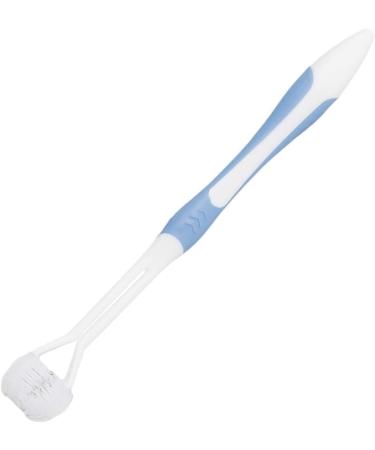 Adult Soft Bristle 3-Sided Toothbrush - Blue | Manual Toothbrush for Effective Cleaning - Buy Online on SooperMarket.com