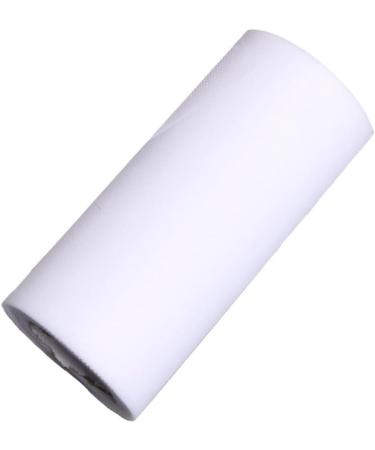 STOBOK 25 Ribbon Decor Wedding Dress Tulle Craft Diy Tutu Craft Wedding Tulle Spool Winter Table Skirt Baby Medium White - Buy Online on SooperMarket.com