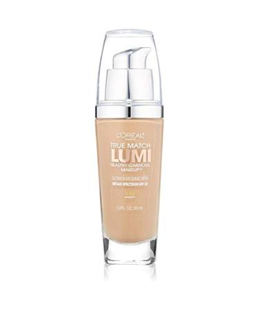 L'Oreal True Match Lumi Healthy Luminous Makeup Sun Beige W6 1 oz (Pack of 2)