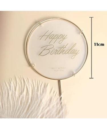 Cake Decorations Butterfly Cupcake Toppers 3D Butterfly Happy Birthday Cake Topper Cupcake Toppers for Girls Women Wedding Cake Toppers Baby Shower CupcakeToppers. (B) - Buy Online on SooperMarket.com
