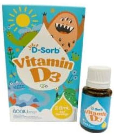 D-Sorb Vitamin D3 600IU 2.8ml - Buy Online on SooperMarket.com