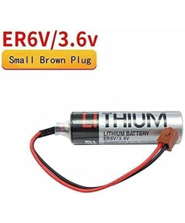 Buy 20 Pack ER6VCT ER6V/3.6V PLC Battery for Robot OTC - 2000mAh Small Brown Plug | International Shipping Available - Buy Online on SooperMarket.com