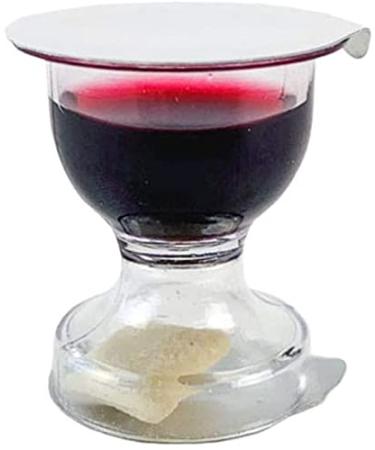 TrueVine Chalice Prefilled Communion Cups and Wafer Set - 1000 Count Pack - Easy-Open Communion with Bread & Juice - Fresh and Convenient for Your Service - Buy Online on SooperMarket.com