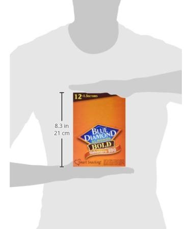 Blue Diamond Almonds Bold Habanero BBQ 1.5 oz - Pack of 24 | Healthy Snack - Buy Online on SooperMarket.com