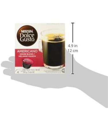 Nescafe Dolce Gusto Caffe Americano 16 capsules 3-Pack Americano 48 - Buy Online on SooperMarket.com