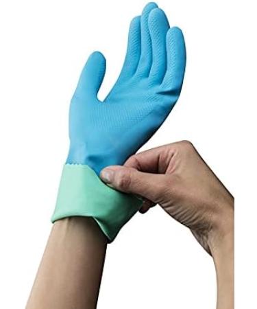 Vileda Comfort & Care Rubber Gloves with Chamomile Lotion - Size L (Pack of 2) | Premium International Shipping - Buy Online on SooperMarket.com