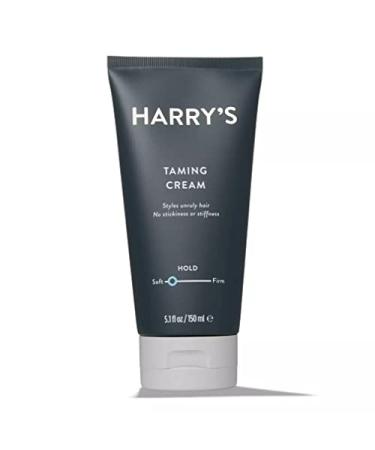 Harry's Taming Cream with Soft Hold  Styles Unruly Hair  5.1 oz Bottle x2