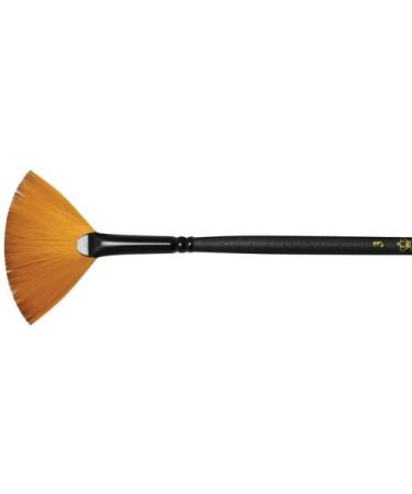Royal & Langnickel R4100FB-6 Taklon Acrylic and Oil Brush Fan 6