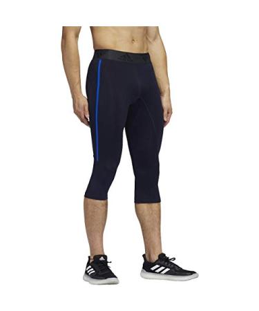 adidas Men's Alphaskin Primeblue 3/4 Tights Small Ink