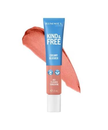 Rimmel Kind & Free Creamy Blusher - 002 Flushed Tangerine