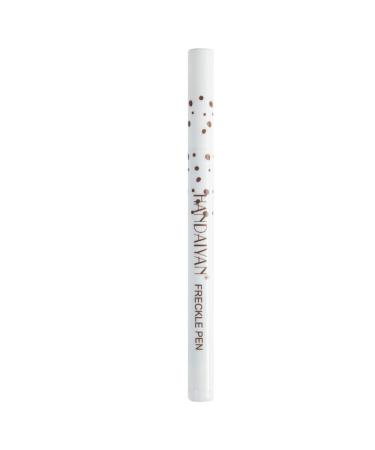 Freckle Pen Make-Up Spotting Pen with Longlasting Waterproof Function Natural Imitation Non-Fading Freckle Pen Coffee