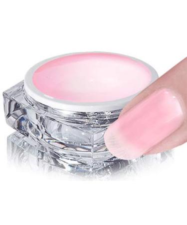 HN Hollywood nails Titan Builder Gel Make-Up Natural Ros Natural Rose