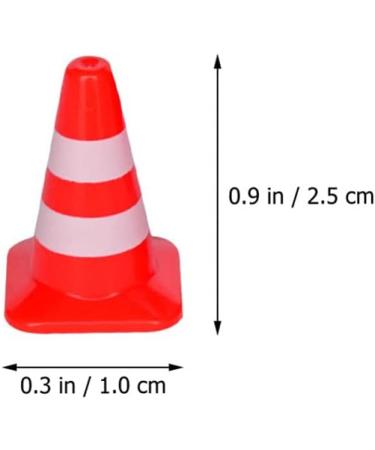 Toyandona Mini Warder Set - 30 Robust Plastic Cones for Children s Sports Dog Training & Parkour - Ideal Gift Red - Buy Online on SooperMarket.com