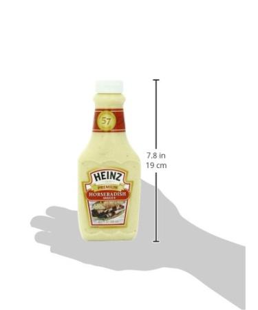 Heinz Premium Horseradish Sauce 12.5 oz - Pack of 6 | Authentic Flavor | Condiment for Every Meal - Buy Online on SooperMarket.com