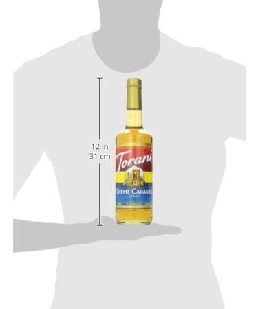 Torani Creme Caramel Syrup 750ml - Rich and Decadent Flavor for Drinks and Desserts - Buy Online on SooperMarket.com