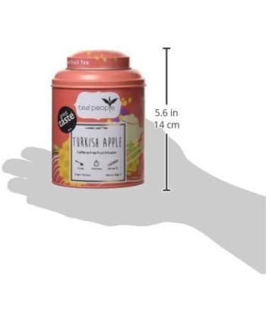 Tea People Turkish Apple 125g Loose Leaf Tea in Tin Caddy - Pack of 1 - Buy Online on SooperMarket.com