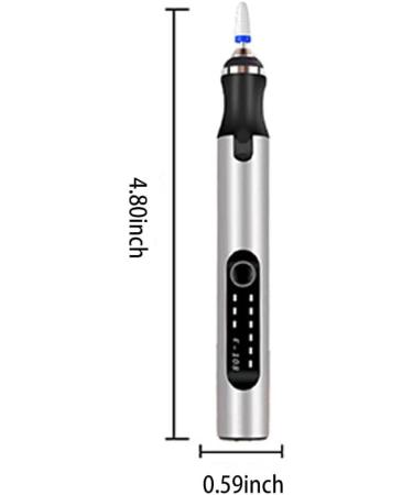 kawehiop Electric Nail Drill Professional Metal Wireless Manicure Pedicure Multi-functional Drilling Rotary Tool Wood Hardware Grinding - Buy Online on SooperMarket.com