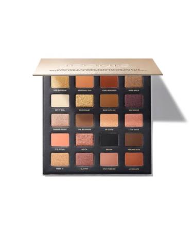 ICONIC LONDON Thriving and Shining Eyeshadow Palette | Includes 20 Shades of Shimmers Mattes and Glitters