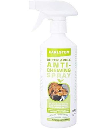 Karlsten Best Chew stopper High Strength Anti Chew Bitter Apple Spray Deterrent for Dogs & Puppies - Alcohol Free - Most Powerful Bitter Deterrent