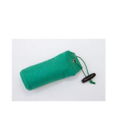 Dog & Field 0.5lb Canvas Dog Training Dummy - Green Orange Red & White (Green) Green 0.5lb (Pack of 1)