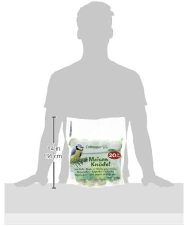 Erdtmanns 20 Fat Balls - 1.6 kg Polybag for Wild Birds | Premium Bird Feed - International Shipping - Buy Online on SooperMarket.com