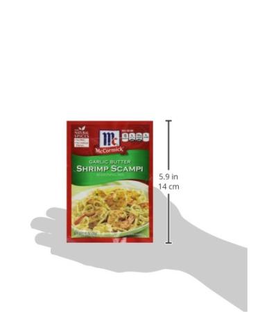 McCormick Garlic Butter Shrimp Scampi Seasoning Mix 0.87 OZ - Pack of 4 - Buy Online on SooperMarket.com