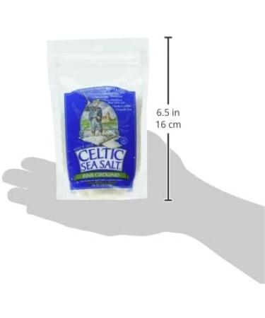 Fine Ground Celtic Sea Salt آ¼ lb - Resealable Bag | Premium Flavor & Quality - Buy Online on SooperMarket.com