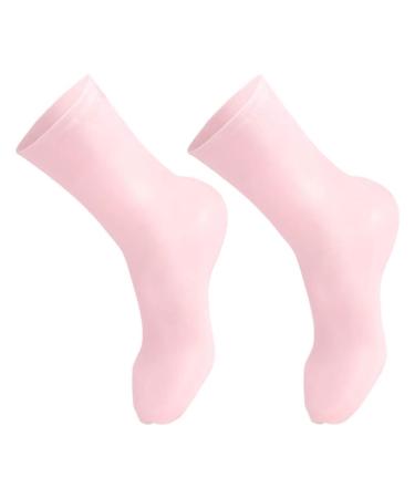 Beaupretty 1 pair of moisturizing socks beach socks socks for the woman cracked moisturizing foot coating foot socks for skin -friendly silicone socks men and women 20x10 cm